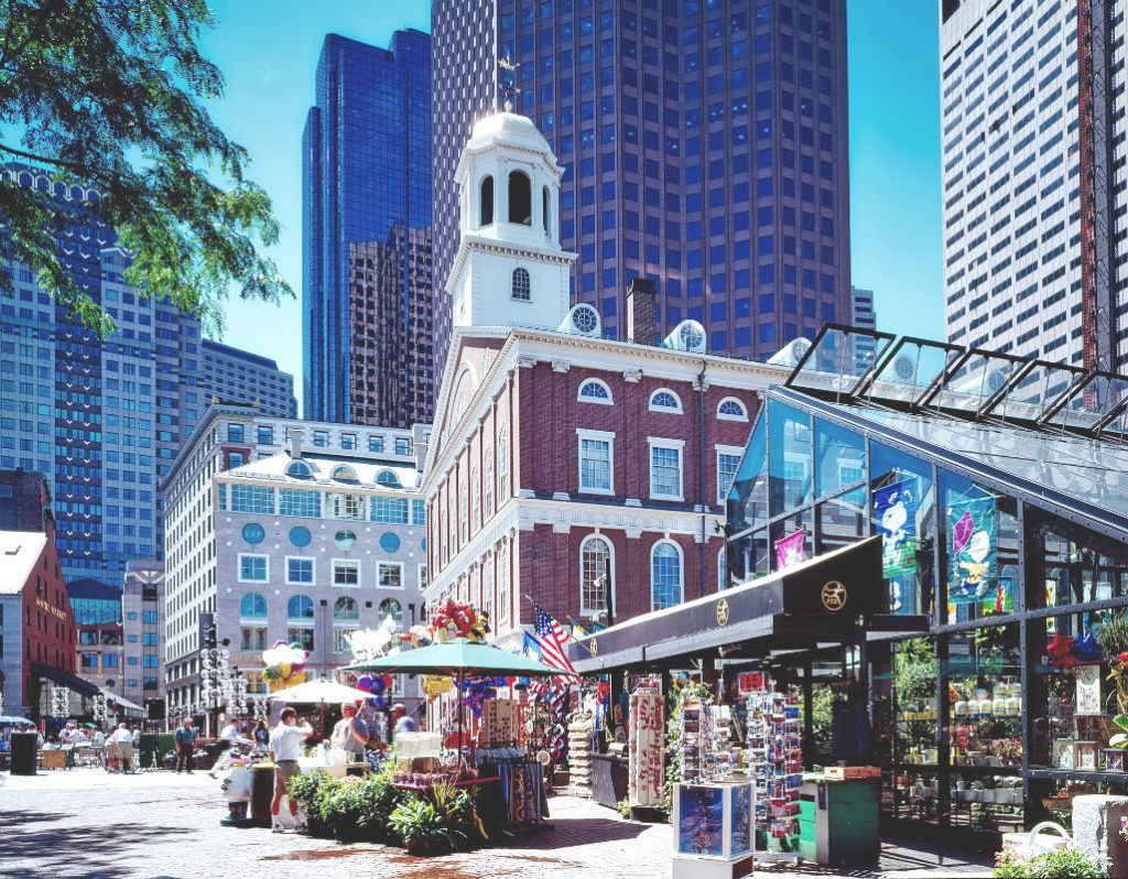 the grasshopper that flies over Faneuil Hall has a Boston Accent too