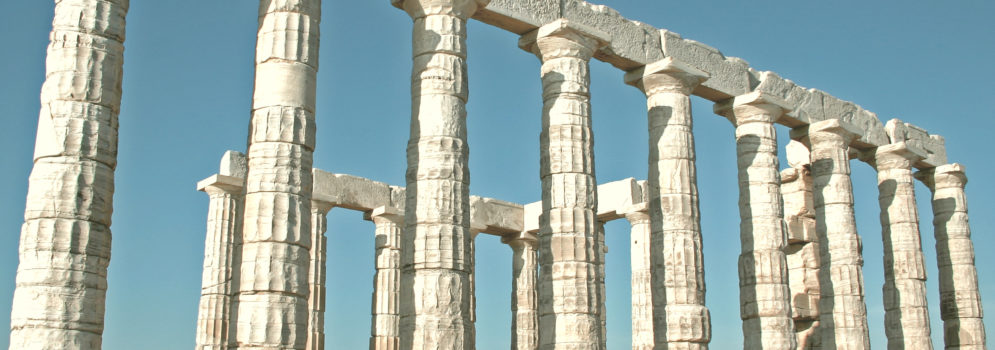 these are actually ruins of poseidon's temple in greece. joke's on you.